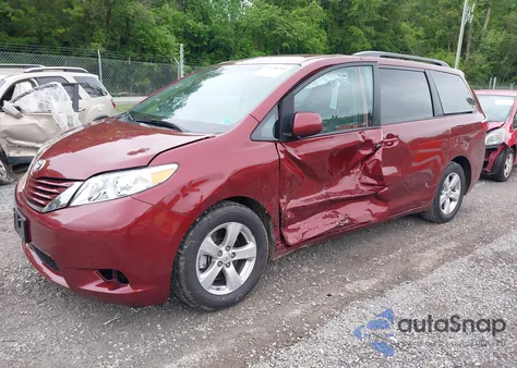 2017 Toyota Sienna Le 8 Passenger from USA, damaged, VIN 5TDKZ3DCXHS850330
